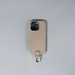 【再入荷】カラビナ付iPhoneケース [iphone 16/15シリーズ] (トープ)
