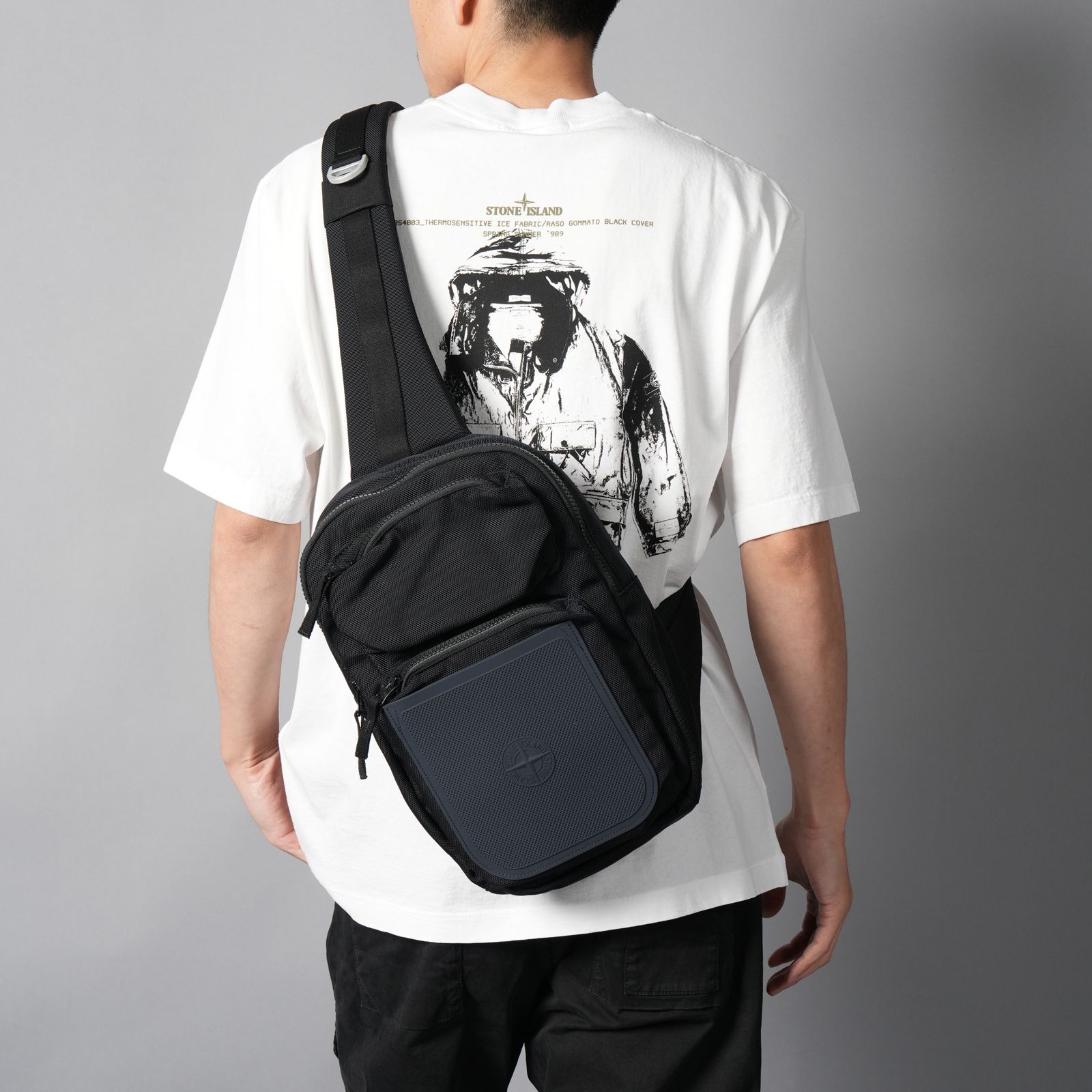 9200030 NYLON PANAMA ACCESSORIES / ポーチバック (ネイビーブルー)