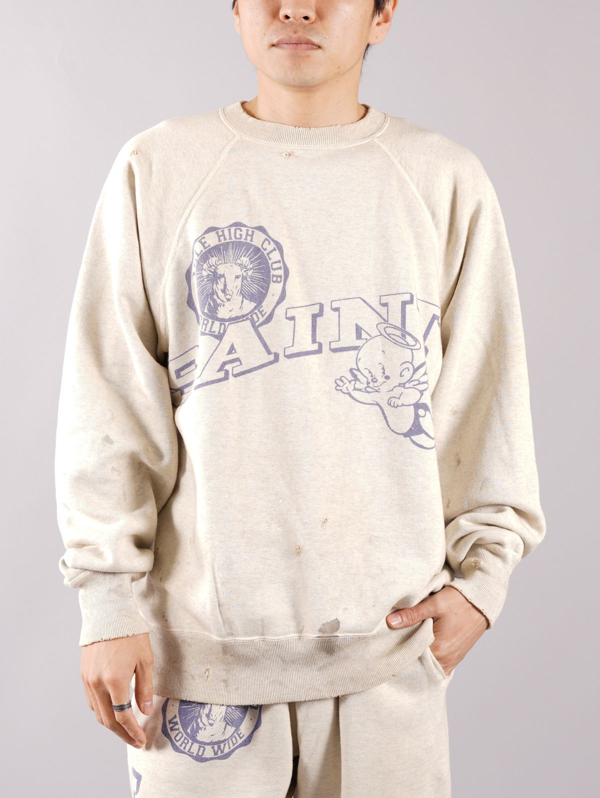 セントマイケル CREW SWEAT SHIRT S.GLASS XL - スウェット