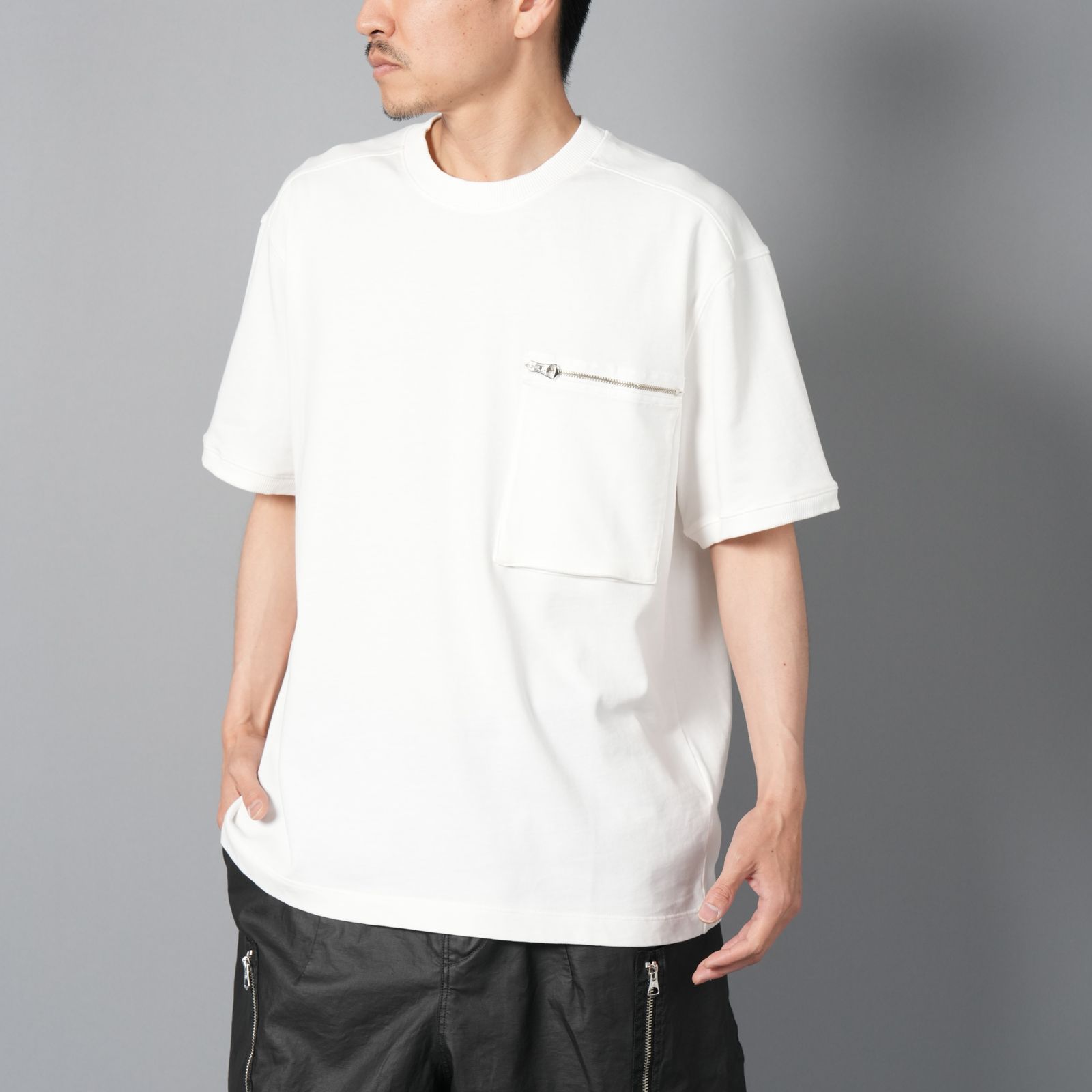 T-SHIRT MANICA CORTA / Tシャツ (ホワイト)