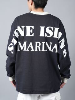 【ラスト1点】224X3 STONE ISLAND MARINA / ストーンアイランドマリーナ / ロンT ・ カットソー (ブルー)