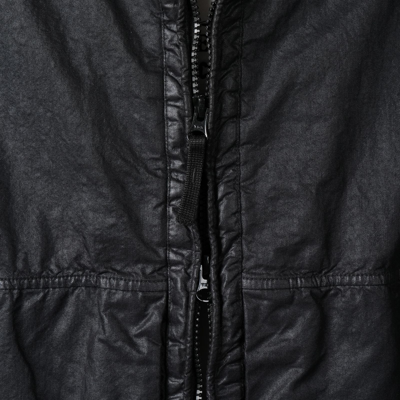 4100053 ORGANIC-LOOK NYLON PANAMA-TC / オーガニック ナイロンパナマ ジャケット 【ガーメントダイ】(ブラック)