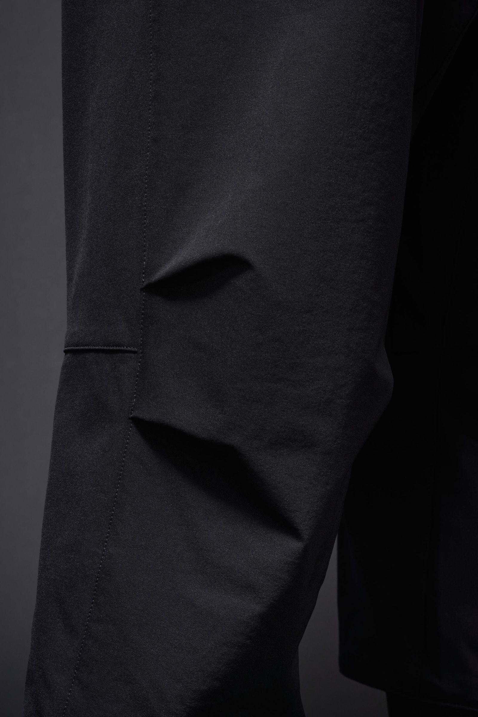 【ラスト1点】P17-DS / schoeller® Dryskin™ Web Belt Trouser Gen. 1.1 / ウェブ ベルト トラウザー / クロップドパンツ [WIDE FIT] (ブラック)