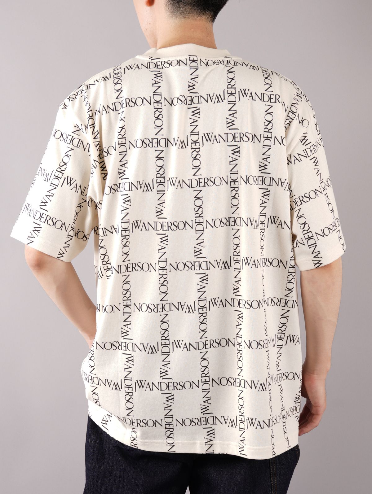 OVERSIZE T-SHIRT / オーバーサイズ Tシャツ (アイボリー) - M
