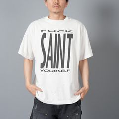【ラスト1点】SM-HR8-0000-020 / SS TEE / SAINT YOURSELF / WHITE / Tシャツ (ホワイト)