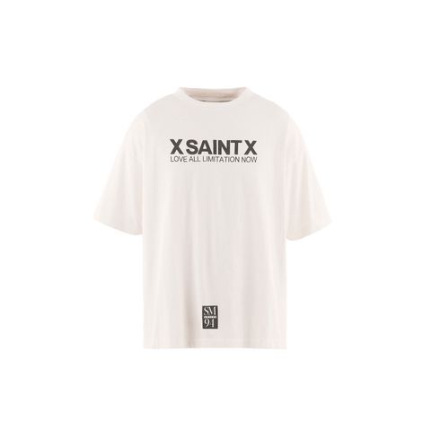 SM-MK8-0000-011 / SS T-SHIRT / X SAINT X / WHITE / Tシャツ (ホワイト)