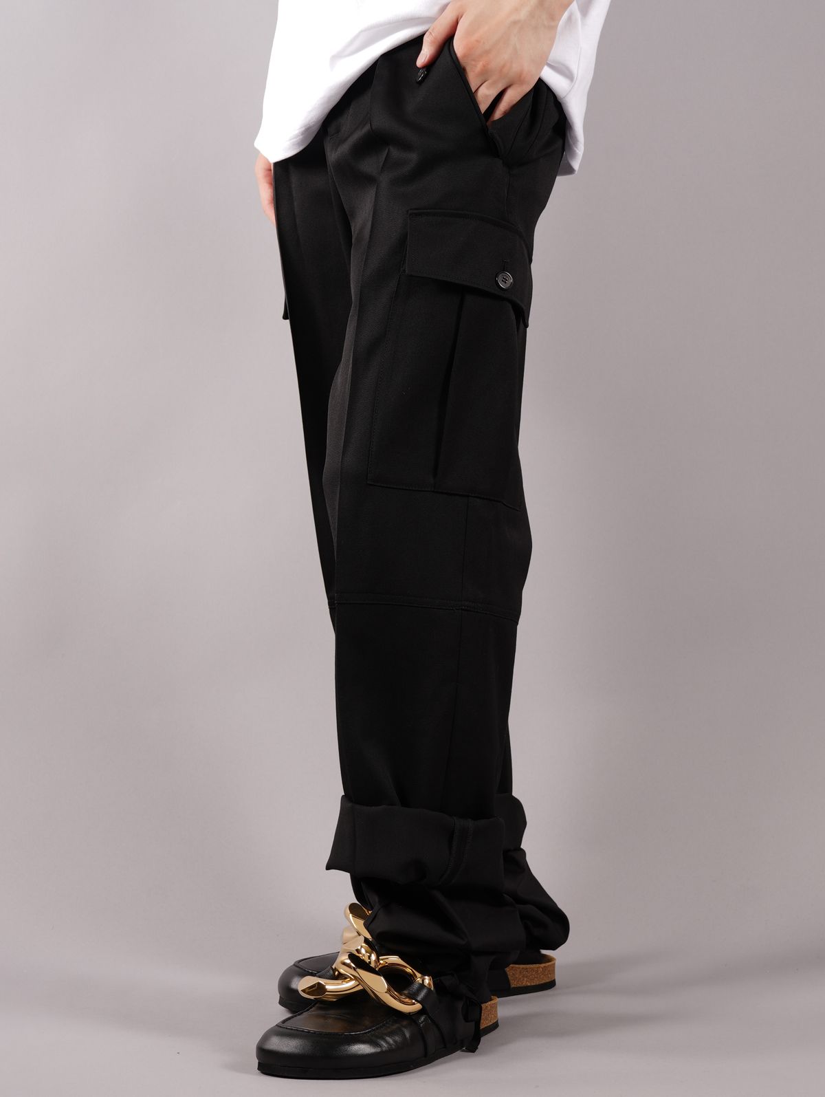 JW ANDERSON - DOUBLE HEM CARGO TROUSERS / ダブル ヘム カーゴ ...
