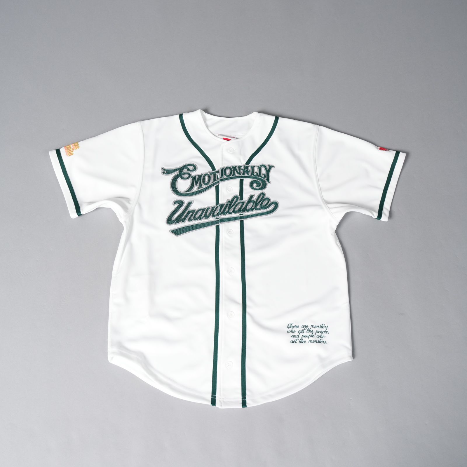 【コラボ】EU-HR8-0000-C01 / EU BASEBALL JERSEY / ベースボールジャージ (ホワイト)