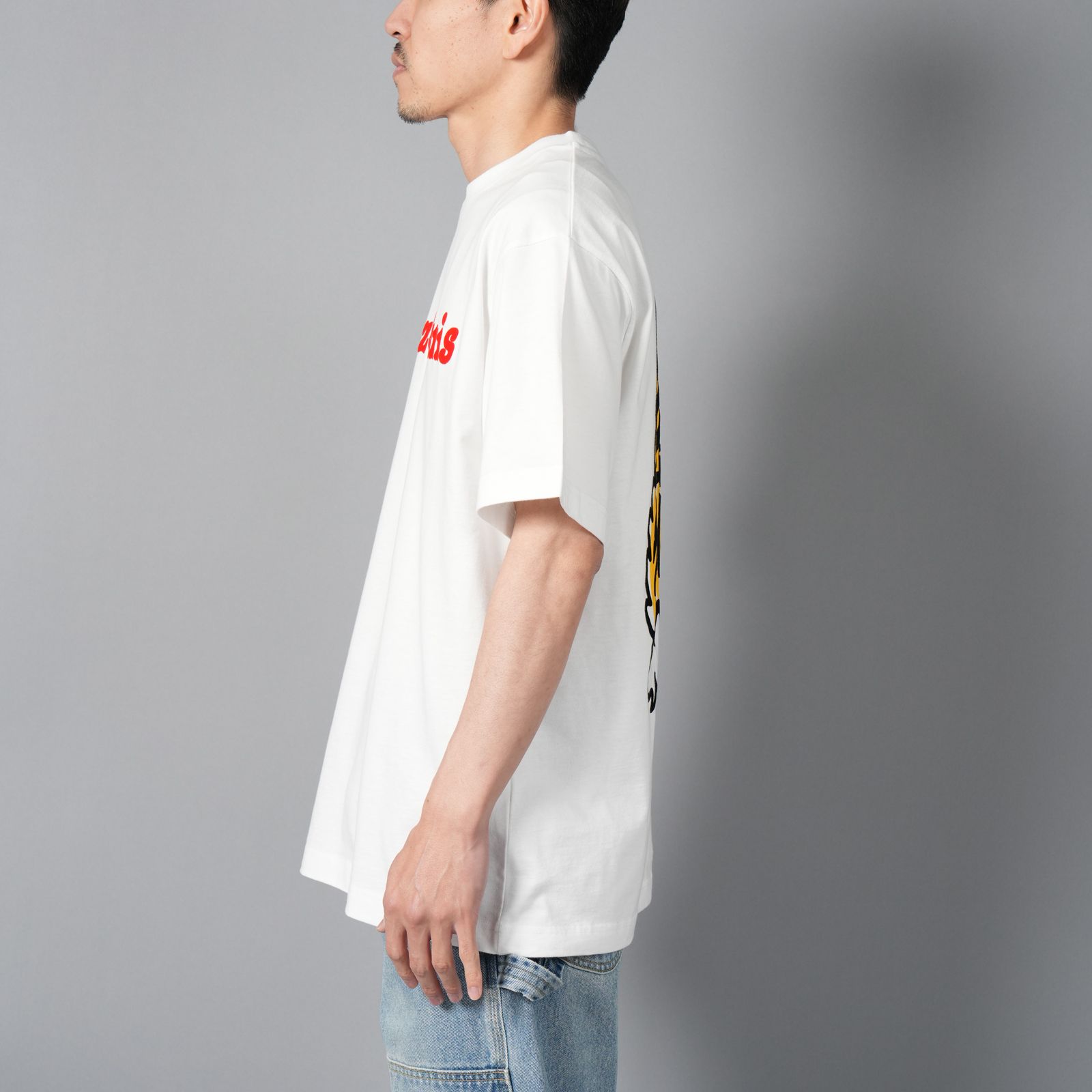 【ラスト1点】【限定】VERDY COLLECTION OVERSIZE TSHIRT / 'KENZO by Verdy' エンブロイド オーバーサイズ Tシャツ (ホワイト)