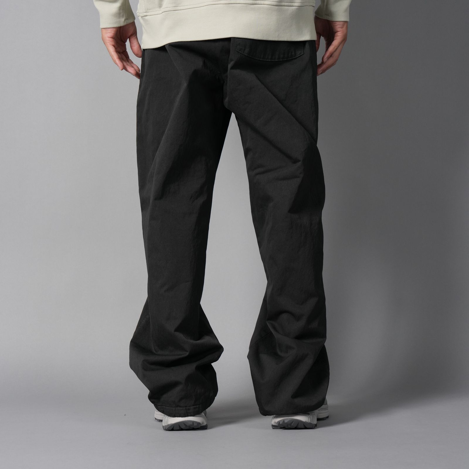PANTS PANT IN GABARDINE CO/NY / パンツ (ブラック)