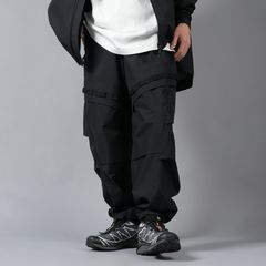 【ラスト1点】 WINDSTOPPER BY GORE-TEX LABS 3L S.R.G. TROUSERS / ゴアテックス ラボ スリーレイヤー / ナイロンパンツ [防水・防風] (ブラック)