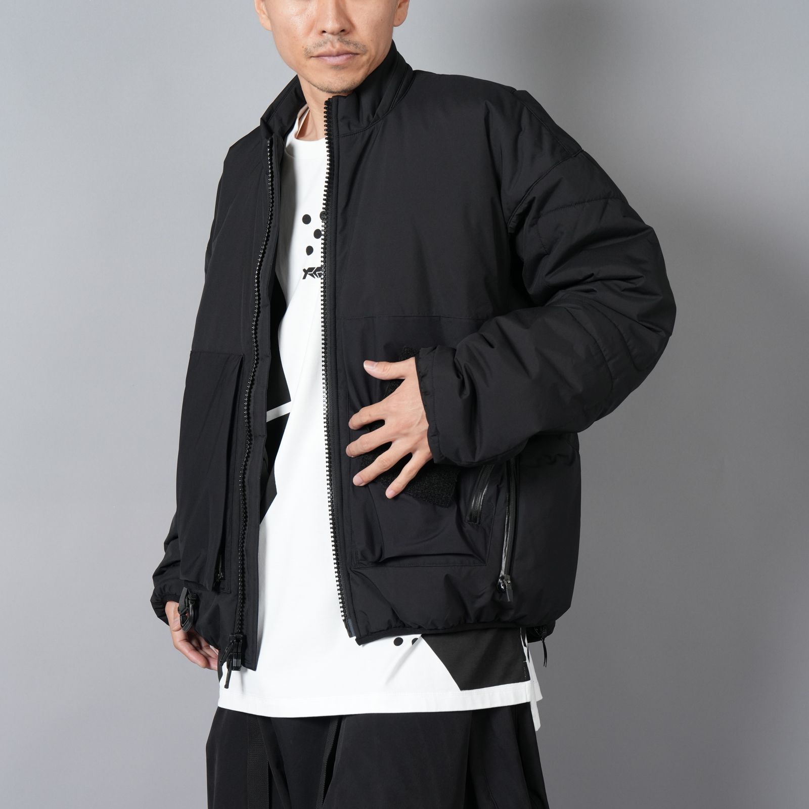 ジャケット・アウター nonnativeSTRANGER JACKET WINDSTOPPER ACRONYM - 【ラスト1点】J91A-WS / Windstopper® PrimaLoft