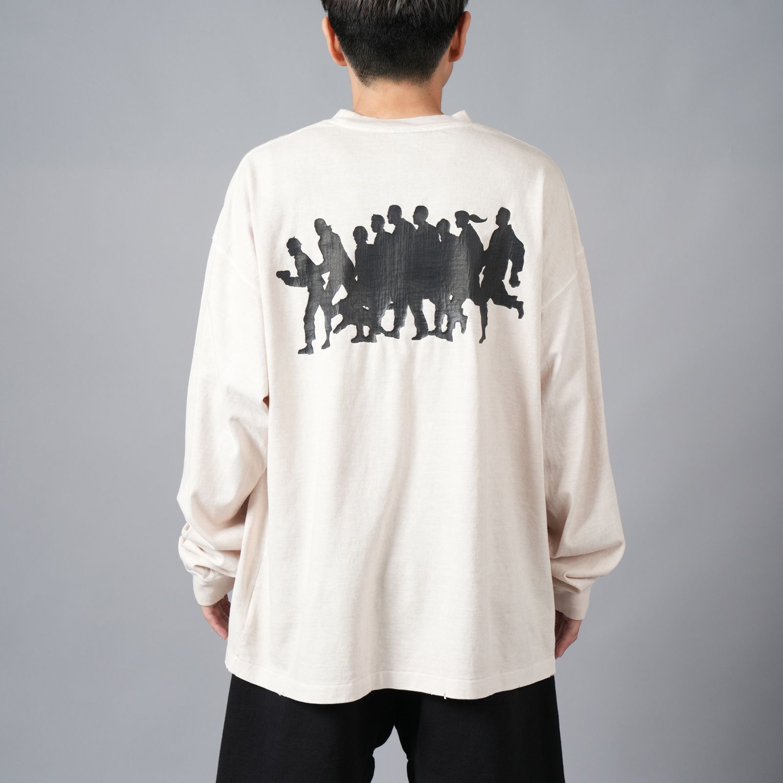 [GANTZ / ガンツ]  TGAM24SM011 / L/S TEE / Tシャツ (ホワイト)