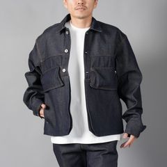 【ラスト1点】POCKET DENIM JACKET / ポケットデニムジャケット (インディゴ)