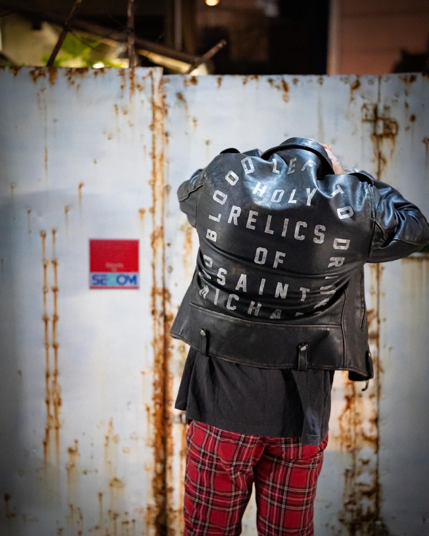 SAINT M×××××× - SM-A20-0000-028 / STMxSCHOTT LEATHER JKT SAINT M×××××× - SM-A20-0000-028 / STMxSCHOTT LEATHER JKT