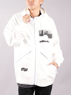 【ラスト1点】 HOODIE / フーディー "細江英公" (ホワイト)