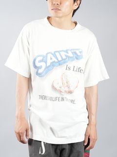 ラスト1点 / SM-A22-0000-057 / SA_SS TEE / OREO / Tシャツ  (ホワイト)