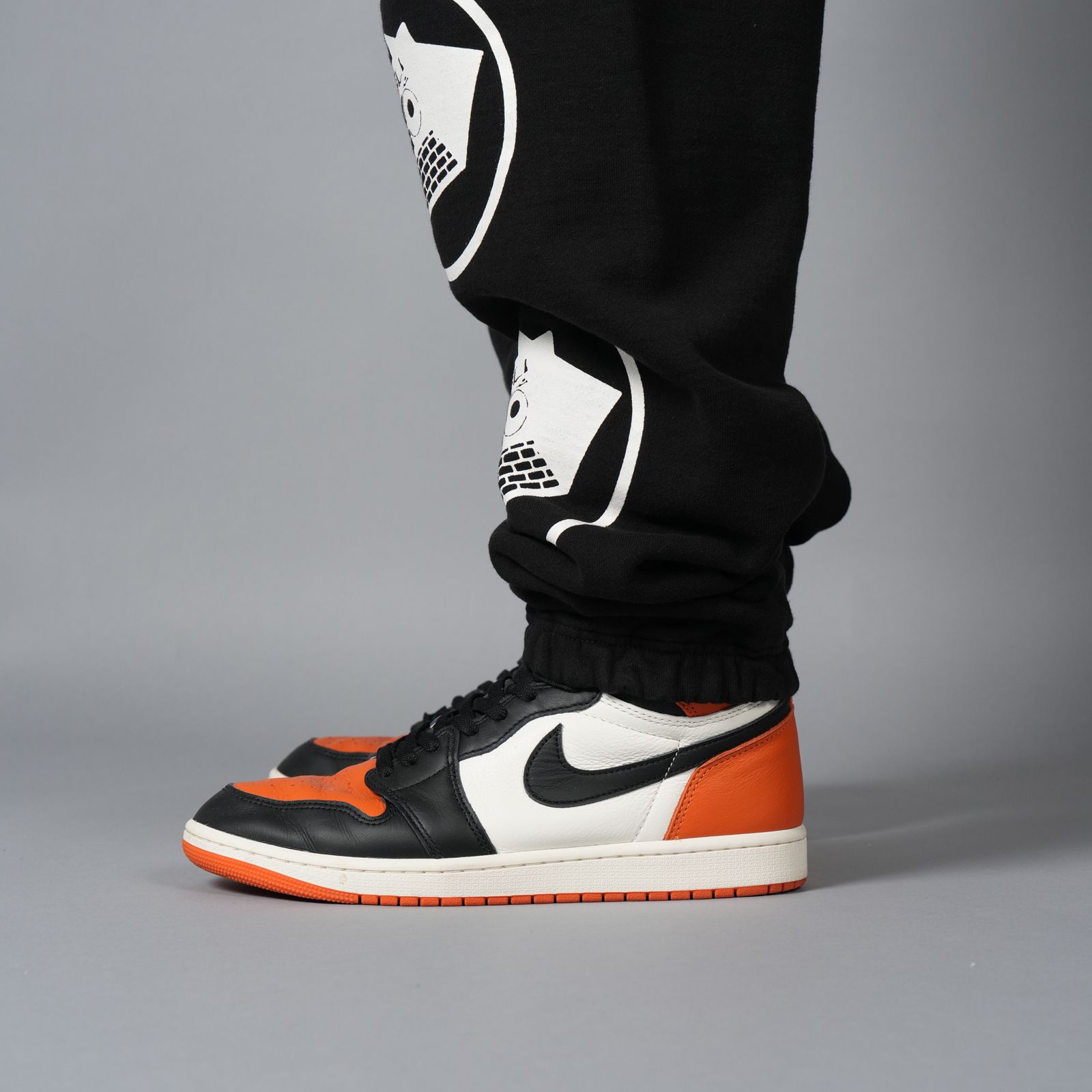 【残りわずか】SM-HR1-0000-C07 / KLF_SWEAT PANTS / KLF / BLACK / スウェットパンツ (ブラック)