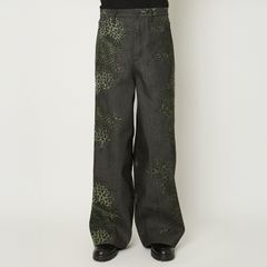 WIDE 5-POCKET PANTS / ワイド ファイブポケットパンツ (レオパード)