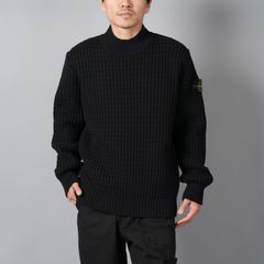 【ラスト1点】537D4 /  KNIT SWEATER / ニットセーター (ブラック)
