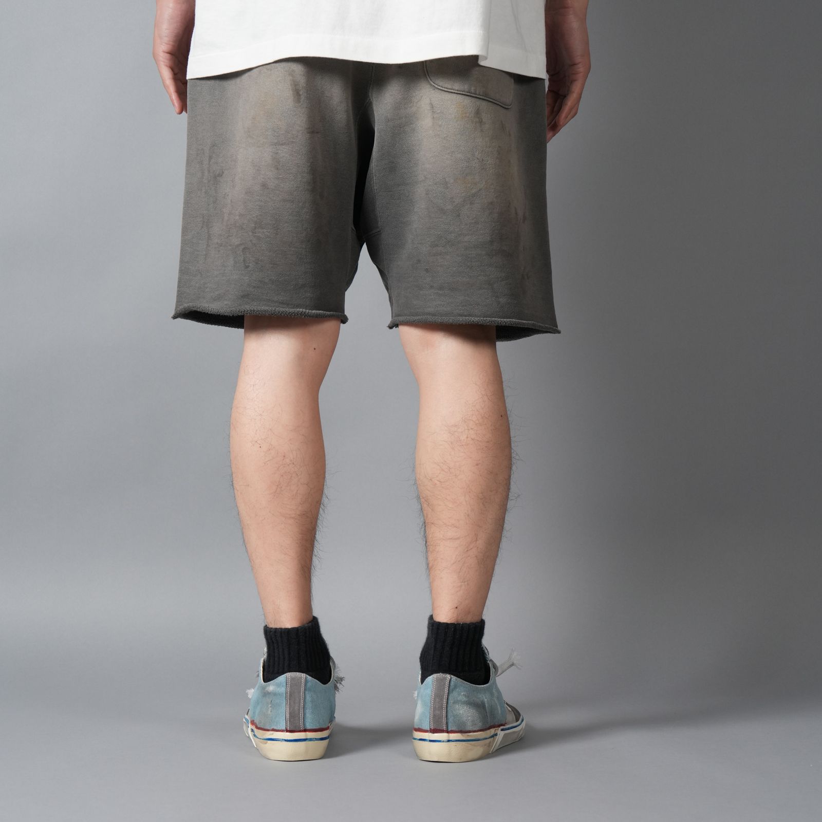 【ラスト1点】SM-MK8-0000-068 / SWEAT SHORTS / SAINT MXX / スウェットショーツ  (チャコール)