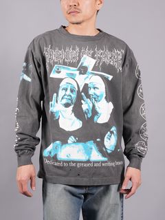 【ラスト1点】SM-S23-0000-032 / L/S TEE / SISTERS / カットソー  (ブラック)