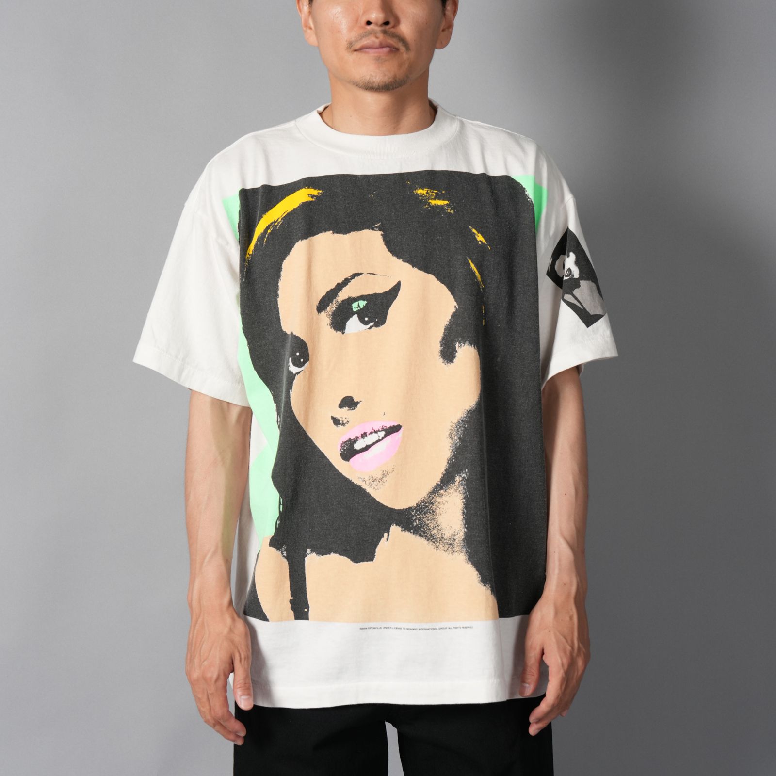 【残りわずか】【コラボ】SM-MK1-0000-C14 / AMY_SS T-SHIRT / BACK TO BLK / WHITE / Tシャツ (ホワイト)