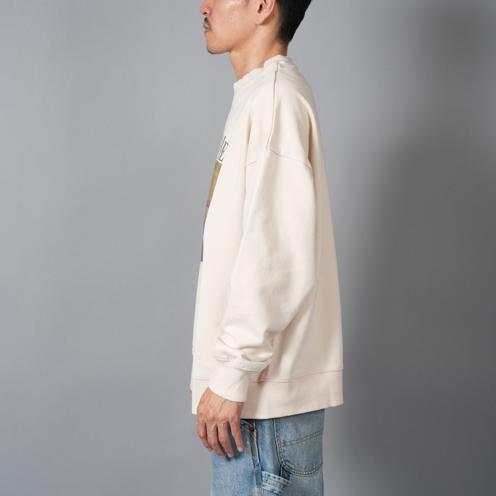 UM25AW-8 / 2PAC / ツゥーパック / トレーナー・クルーネックスウェット (クリーム)