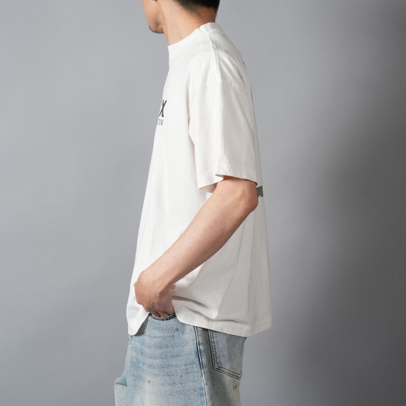 【残りわずか】SM-MK8-0000-011 / SS T-SHIRT / X SAINT X / WHITE / Tシャツ (ホワイト)