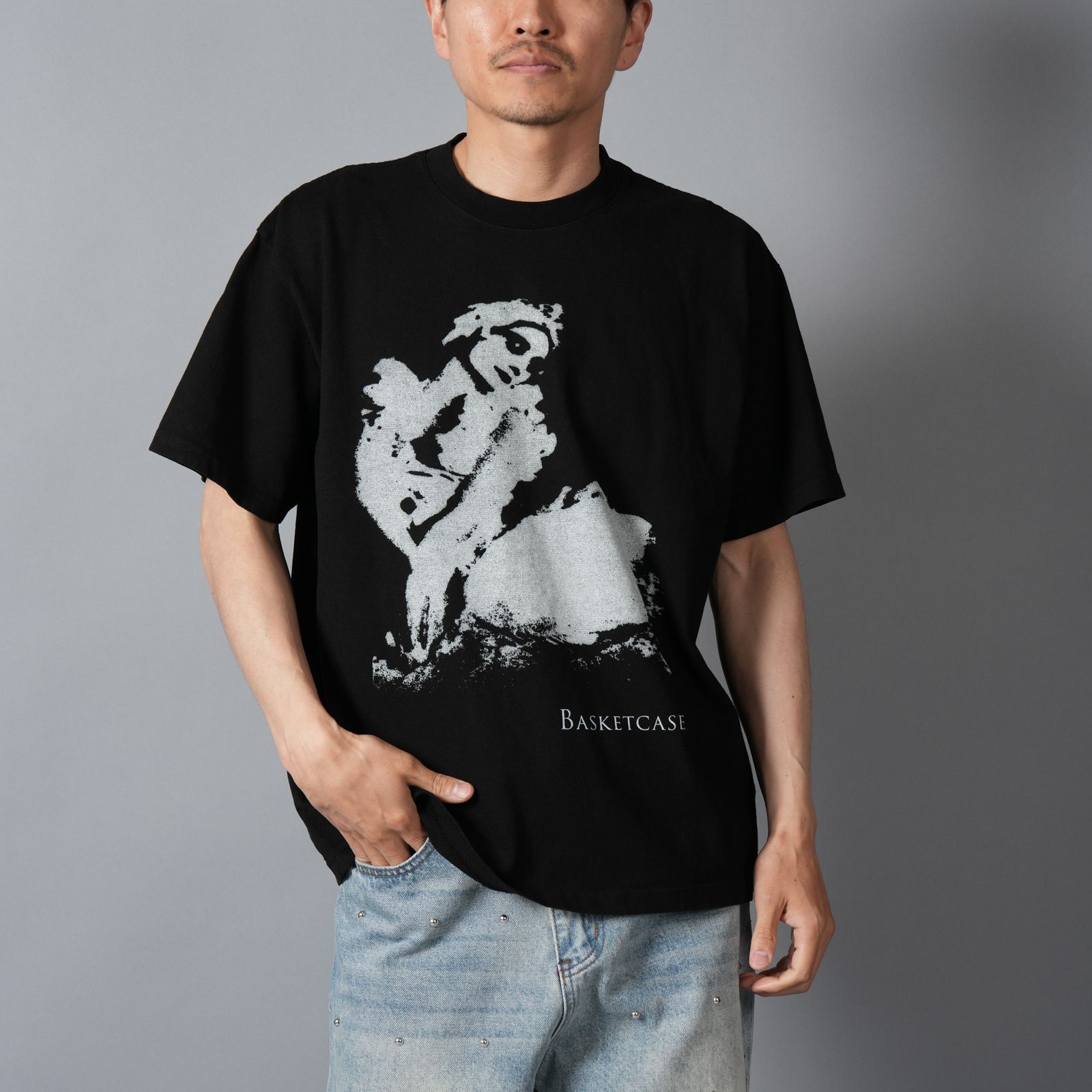 GIMMICK, t-shirt / Tシャツ (ブラック)