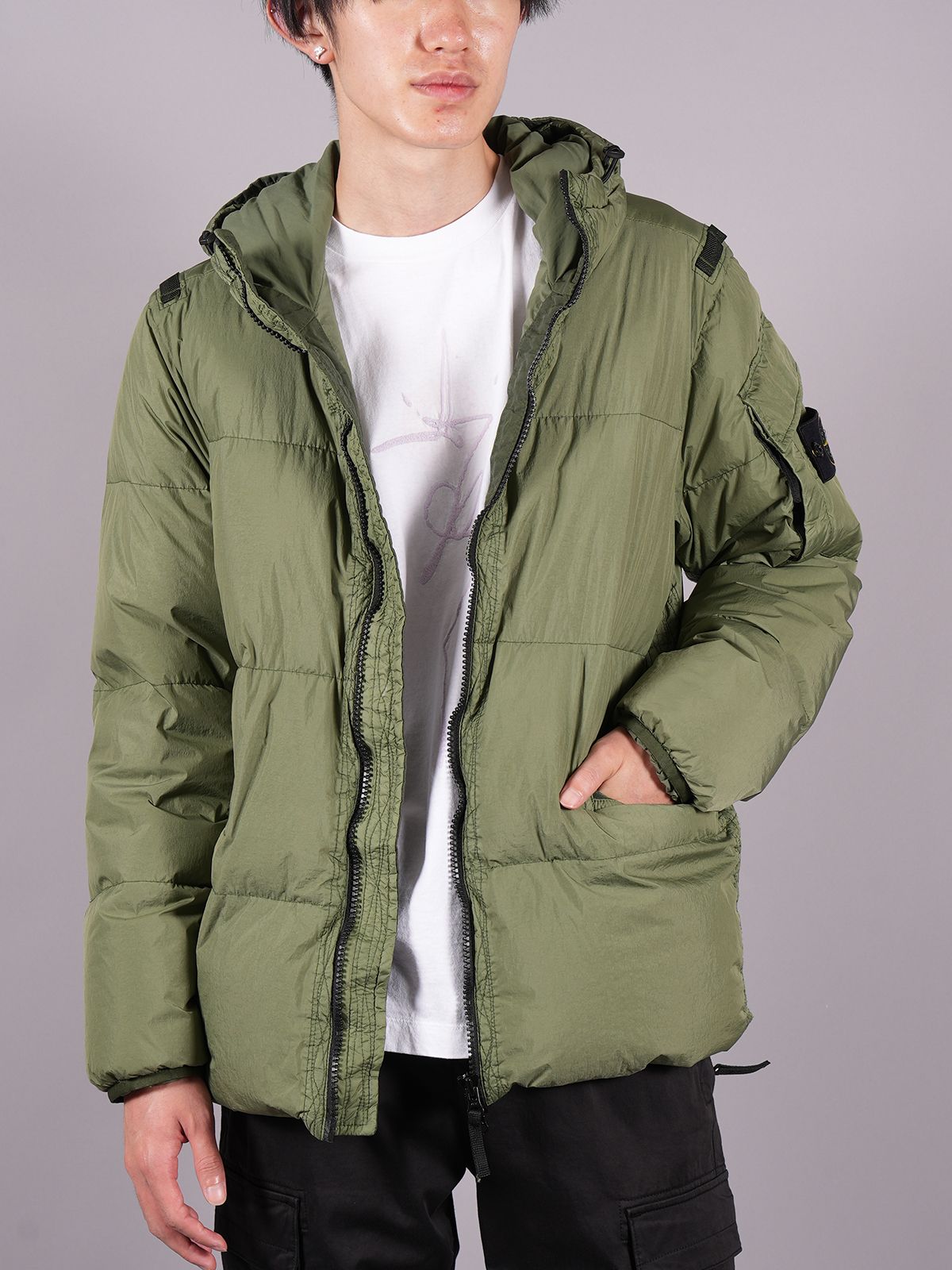 STONE ISLAND ストーンアイランド ショールカラーニット20/21AW-