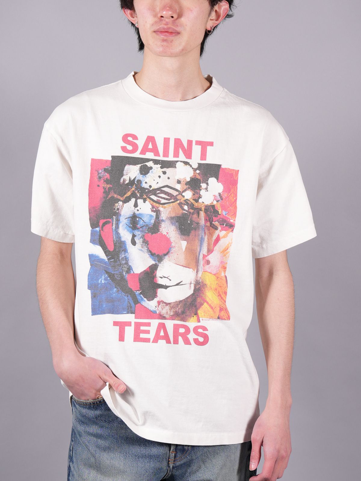 SAINT M×××××× SAINT TEARS Tシャツ - Tシャツ/カットソー(半袖/袖なし)