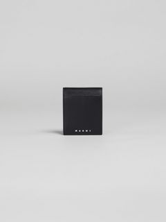 【ラスト1点】サフィアーノカーフレザー 2つ折りウォレット / 財布 / ブラック / TRUNK COLLECTION / メンズ