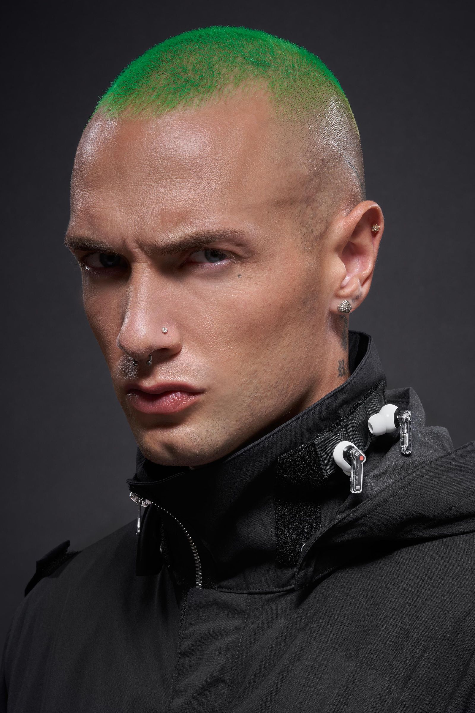 【ラスト1点】J1WB-E / Encapsulated Nylon Interops Jacket Gen. 1 / エンキャプスレイテッド ナイロン インターロプス ジャケット  [ワイドフィット] (ブラック)