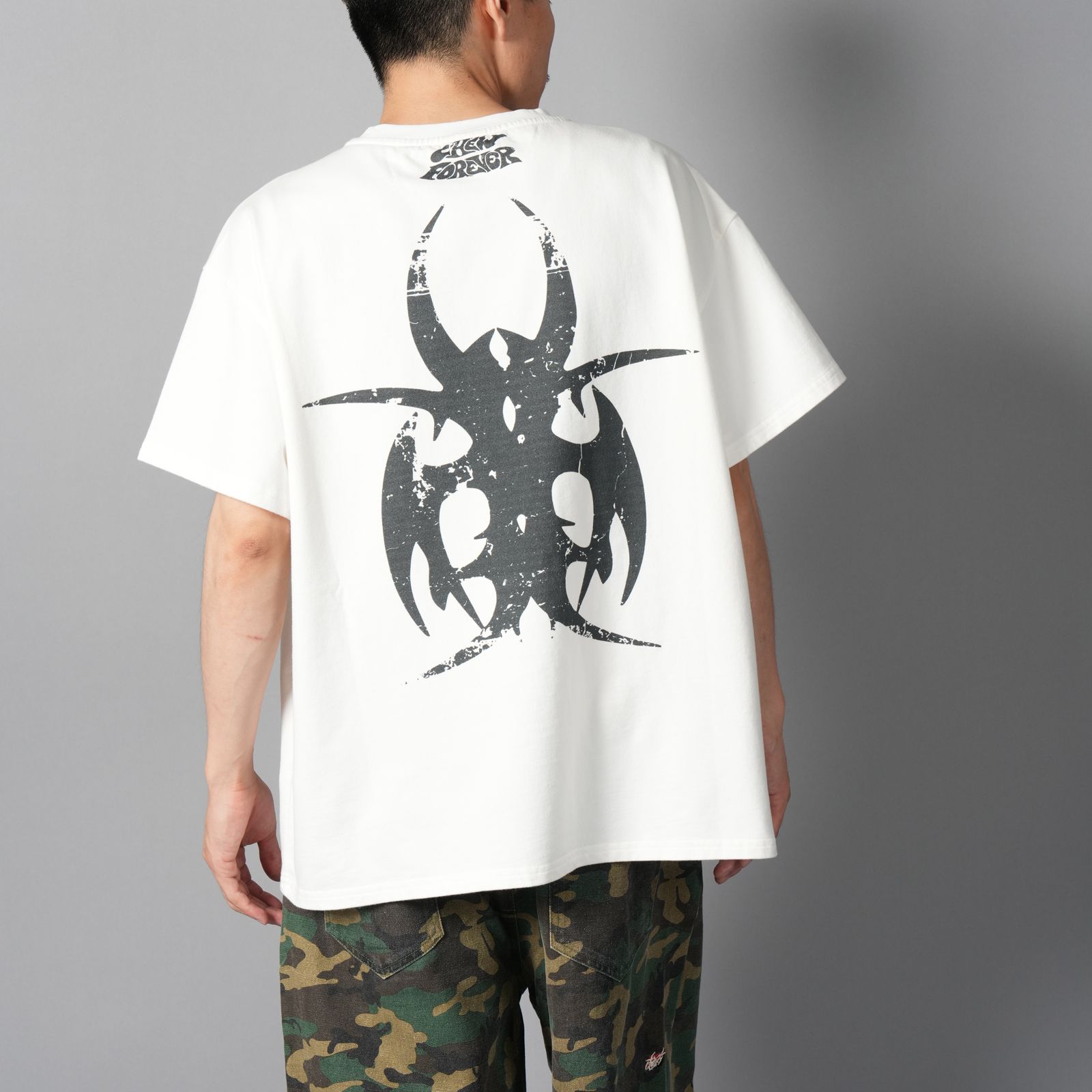 Deathgrip T-shirt / デスグリップ Tシャツ (クリーム)