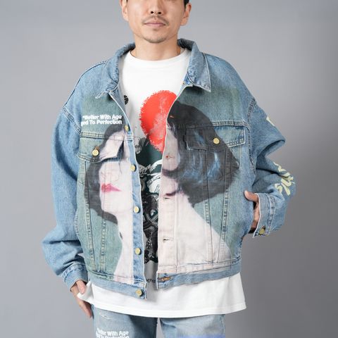 Brandy Denim Jacket  / ブランディ デニムジャケット [XLサイズ] (ブルー)