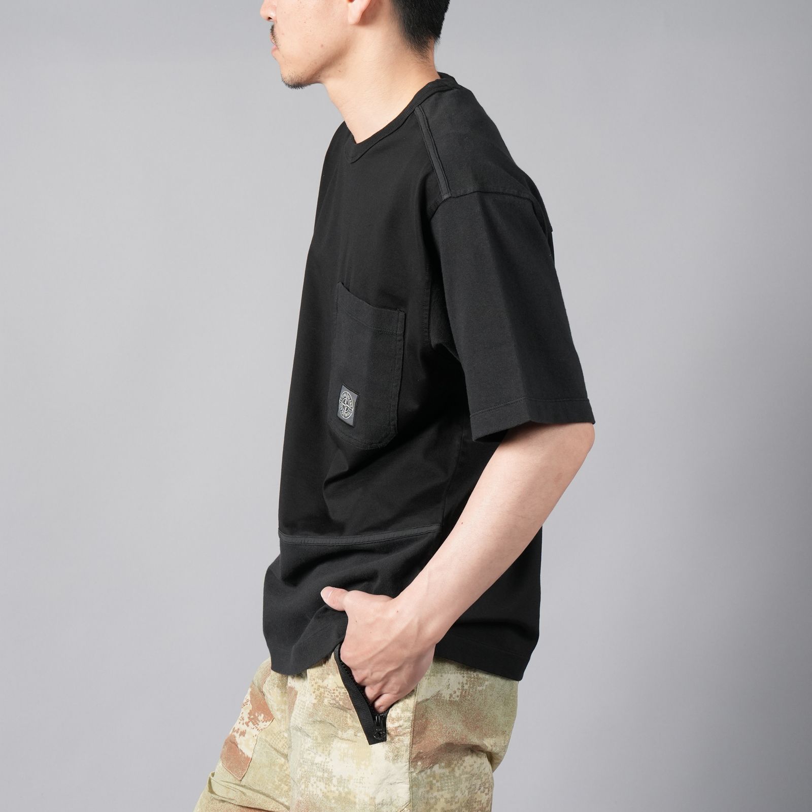 STONE ISLAND - 【残りわずか】22944 / Tシャツ [ガーメントダイ STONE ISLAND - 【残りわずか】22944 / Tシャツ [ガーメントダイ