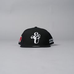 【コラボ】EU-HR8-0000-C08 / EU LOGO OG SNAPBACK / スナップバック (ブラック)