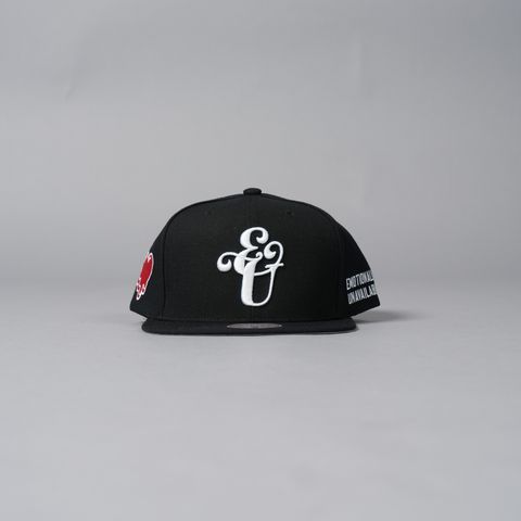 【コラボ】EU-HR8-0000-C08 / EU LOGO OG SNAPBACK / スナップバック (ブラック)