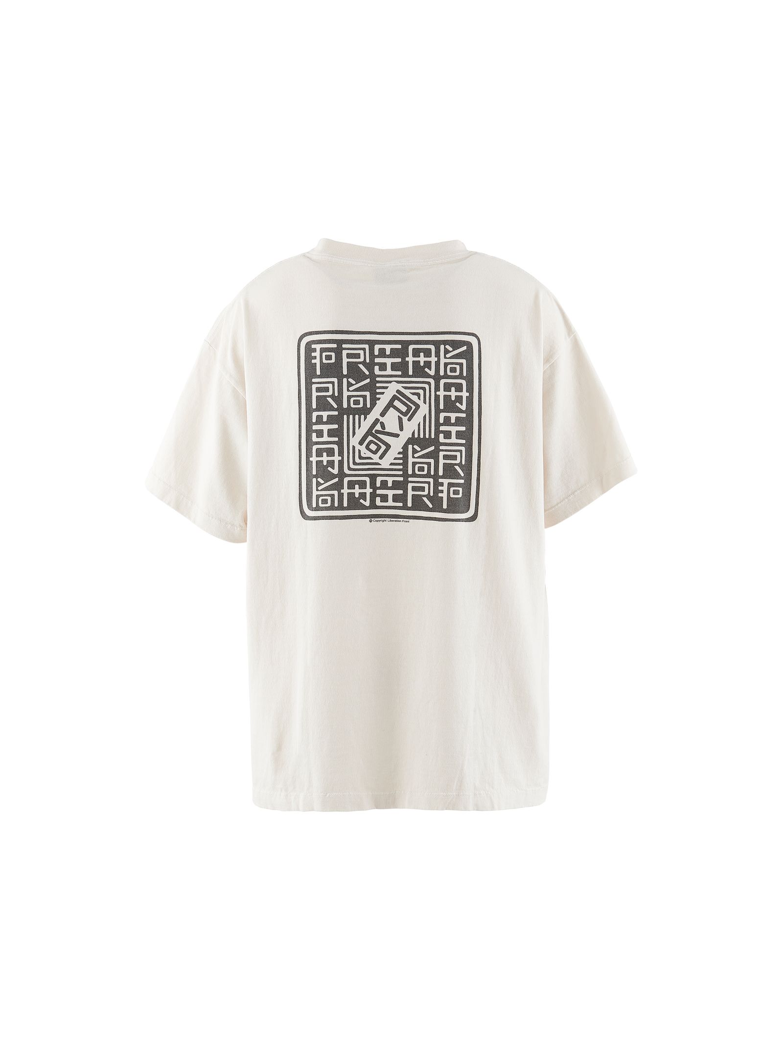 【ラスト1点】【限定】SM-A23-0000-C07 / RK_SS TEE / WITH OUT FEAR / Tシャツ  (ホワイト)