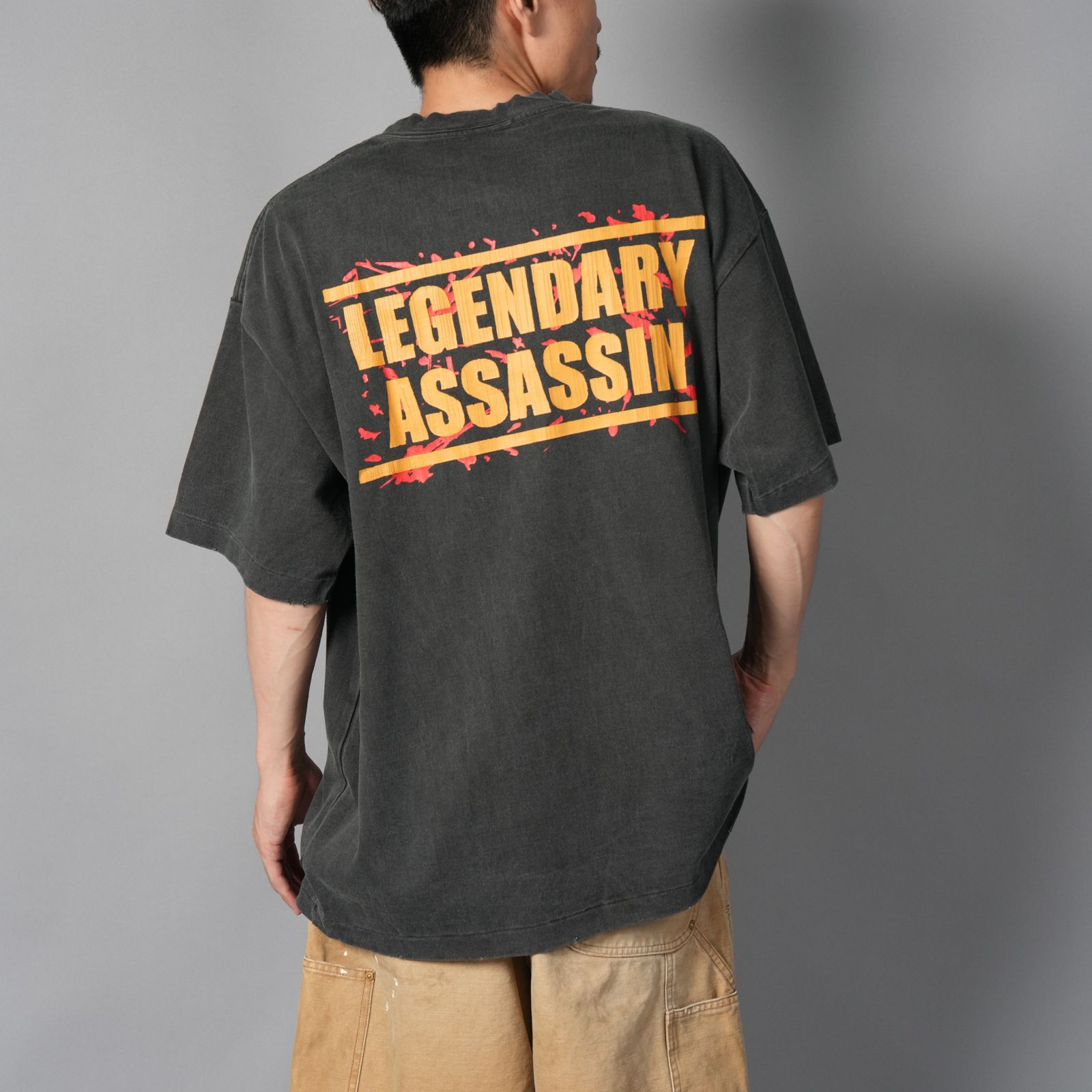 [SAKAMOTODAYS]  TSDM25SM001 /S/S T-Shirt  (SAKAMOTO)  / Tシャツ (ブラック)