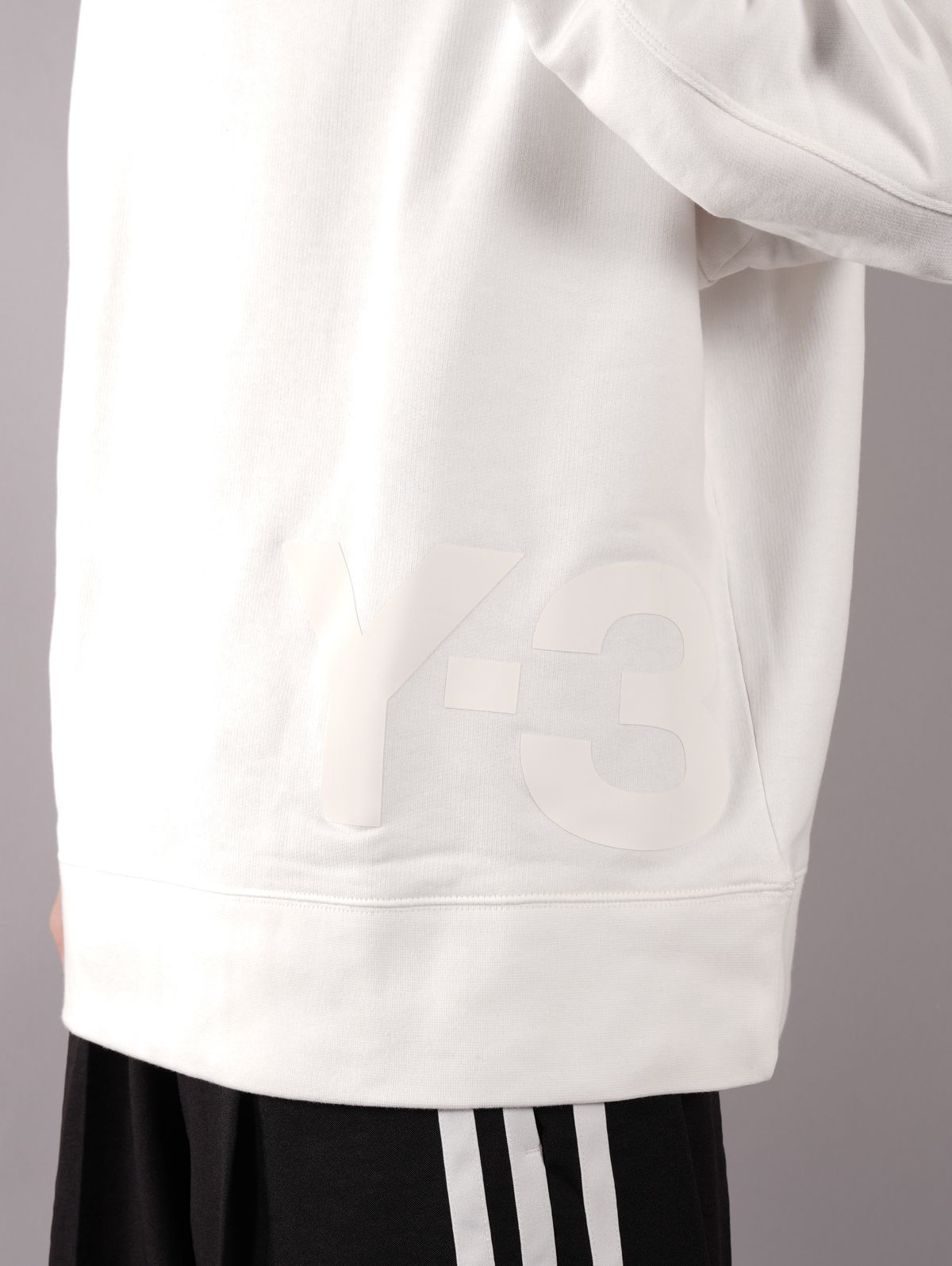 【ラスト1点】 U CH1 LARGE CREW SWEAT SHIRTS / ラージ クルー スウェットシャツ  (ホワイト)
