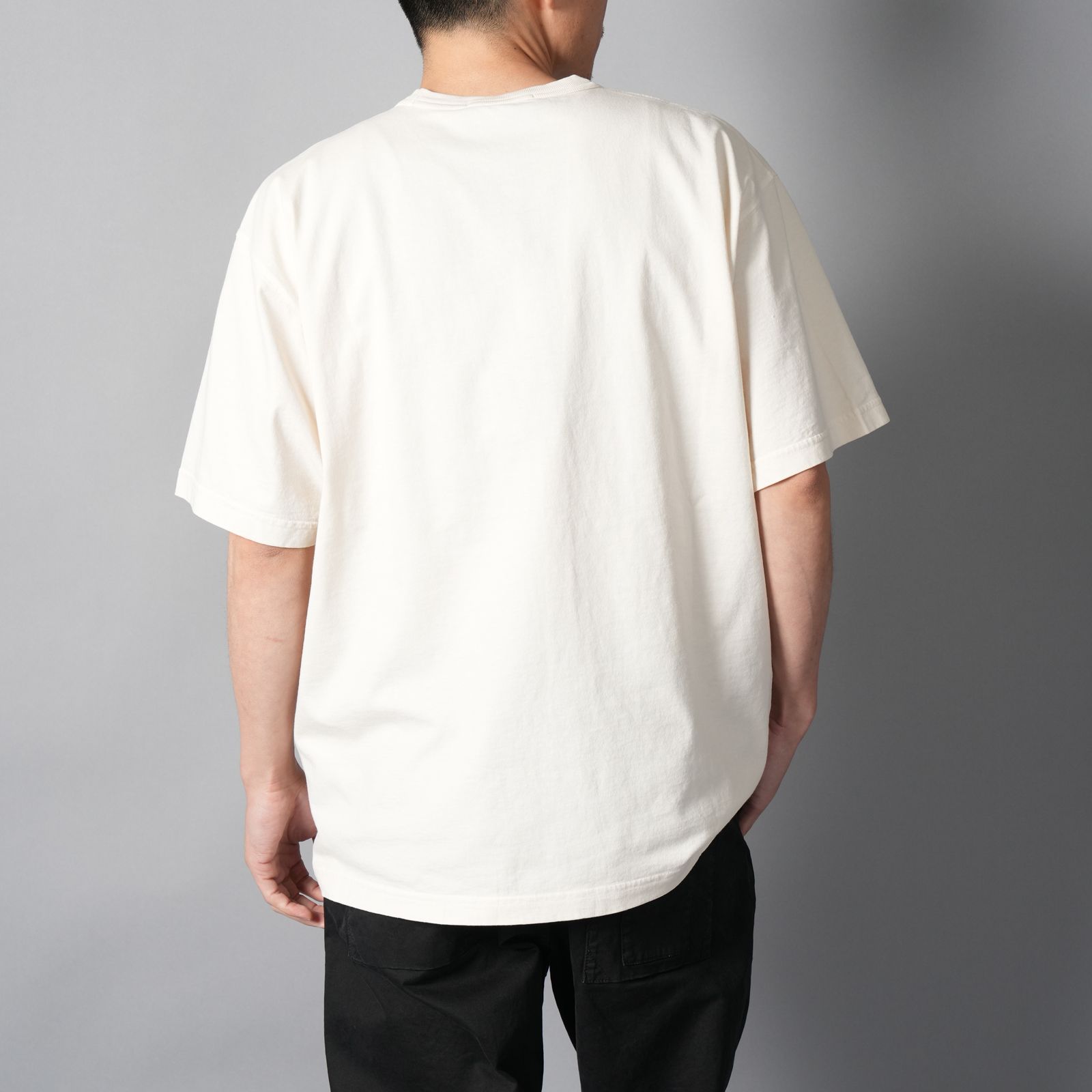 2100004 COMBED ORGANIC COTTON JERSEY / Tシャツ (アイボリー)