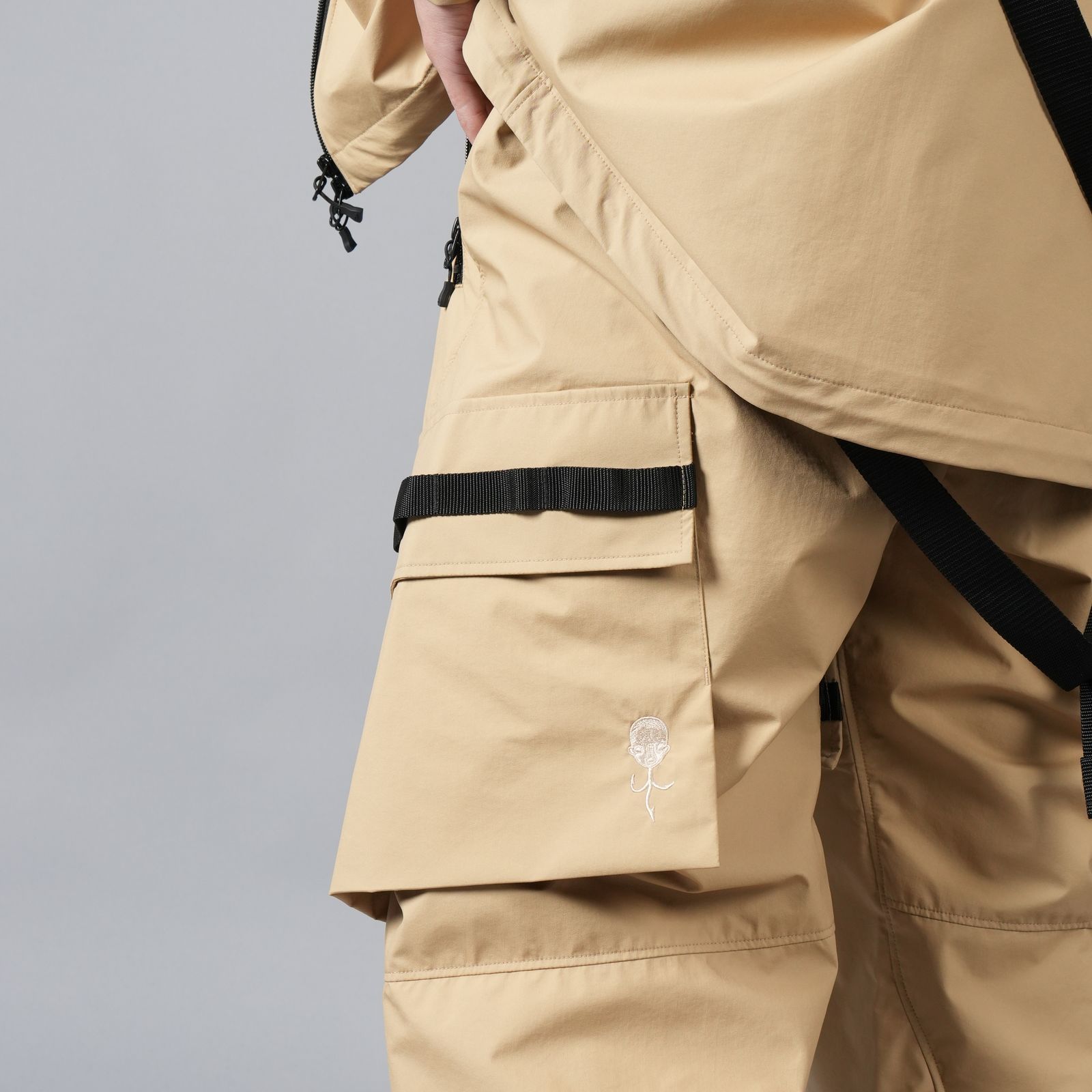新品タグ付2023年製ディーベック ゴアテックスウィンドストッパー カーゴパンツ D-VEC - WINDSTOPPER BY GORE-TEX LABS 3L S.R.G. TROUSERS