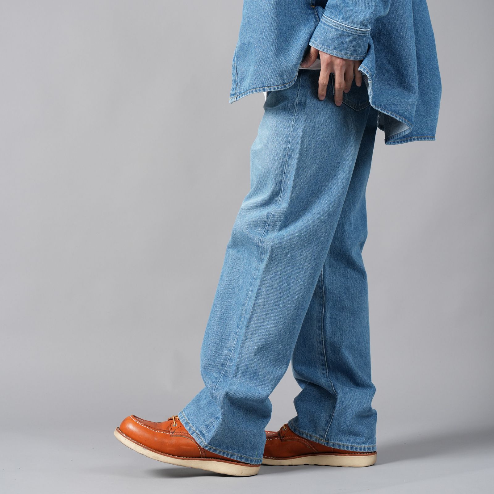 【ラスト1点】BETA 5 POCKET PANTS / ベータ 5ポケット パンツ (ウォッシュドブルー)