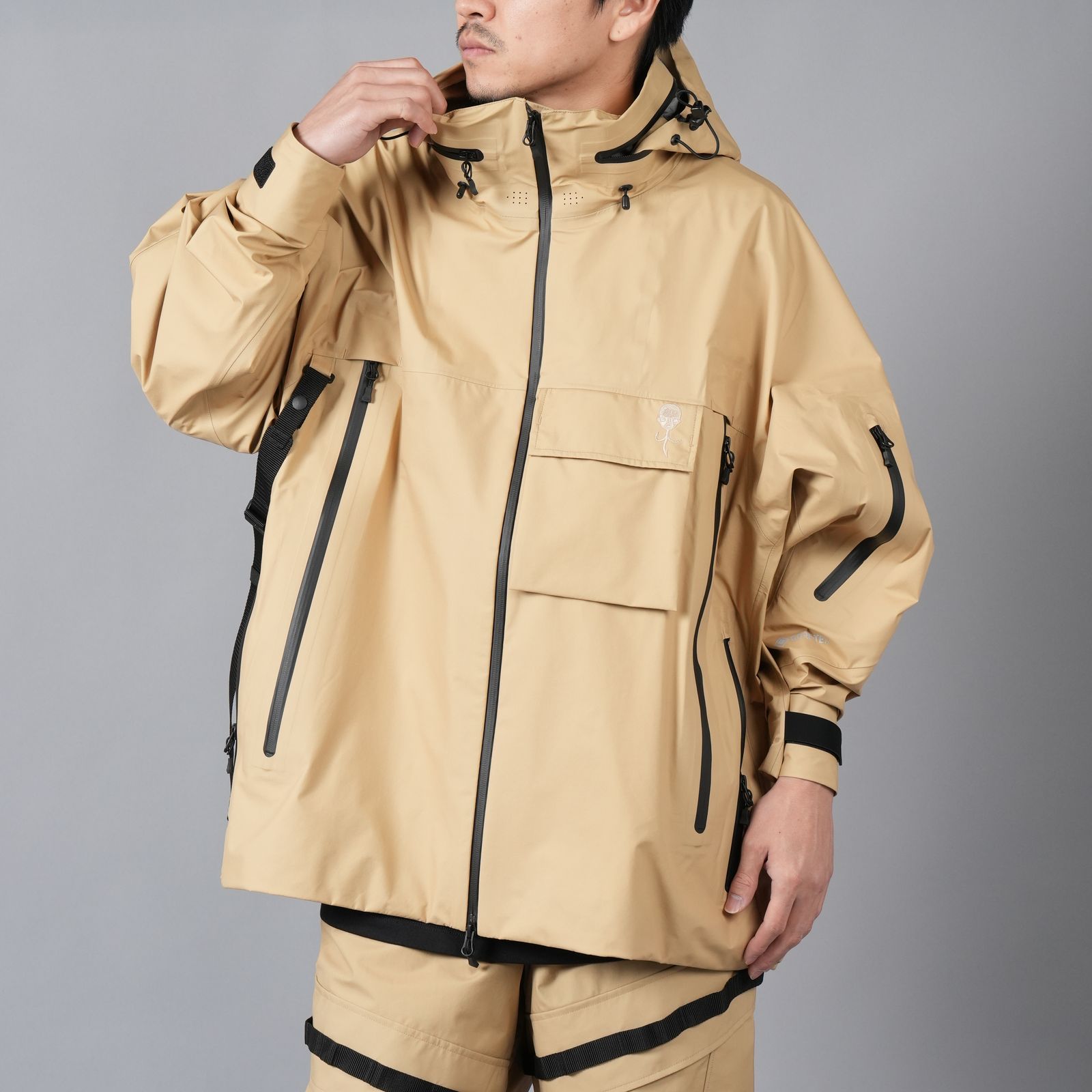 マイシェルター 細長 レインジャケット MYSHELTER Rain Jacket