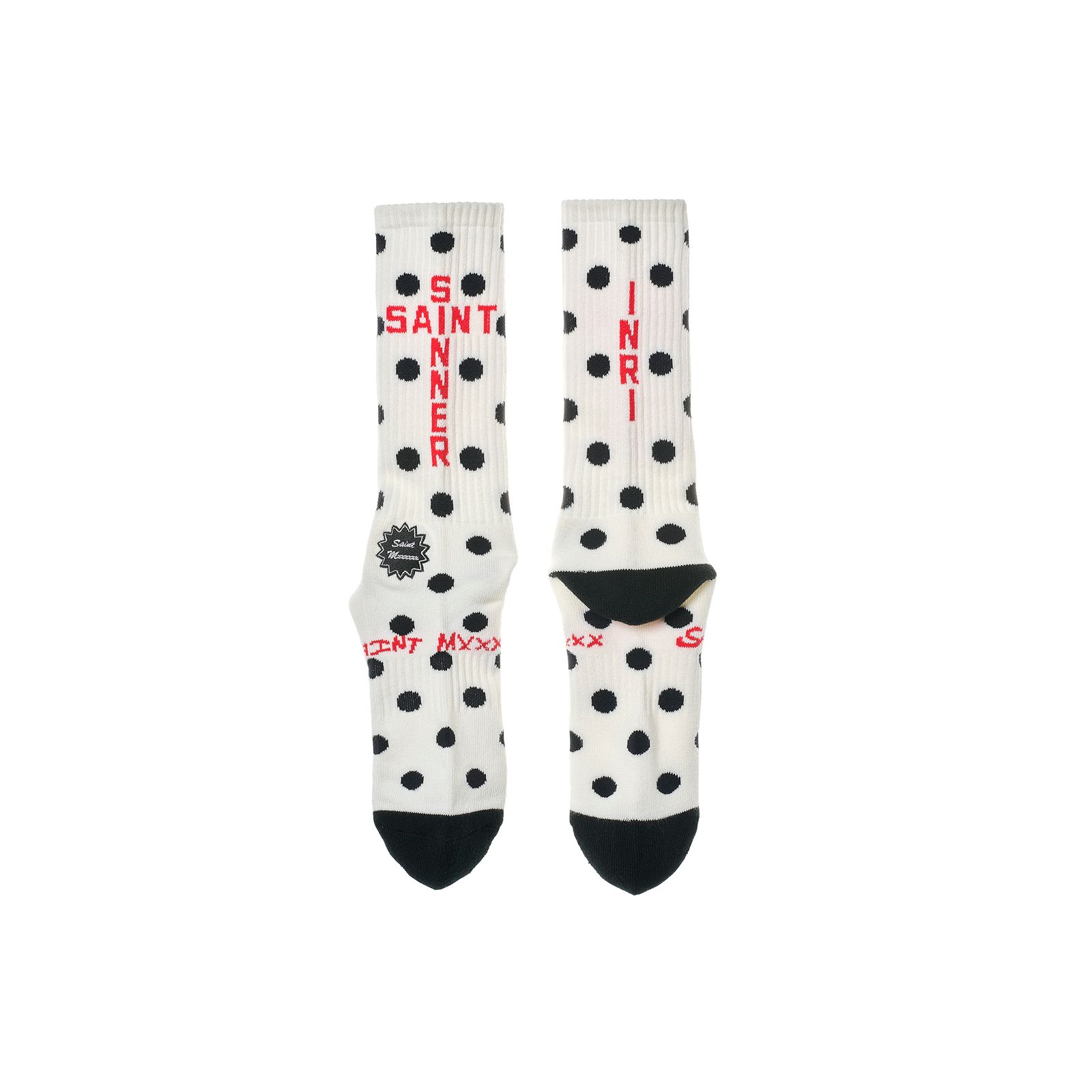 SM-MK8-0000-101 / SOCKS / DOT / WHITE / ソックス (ホワイト)