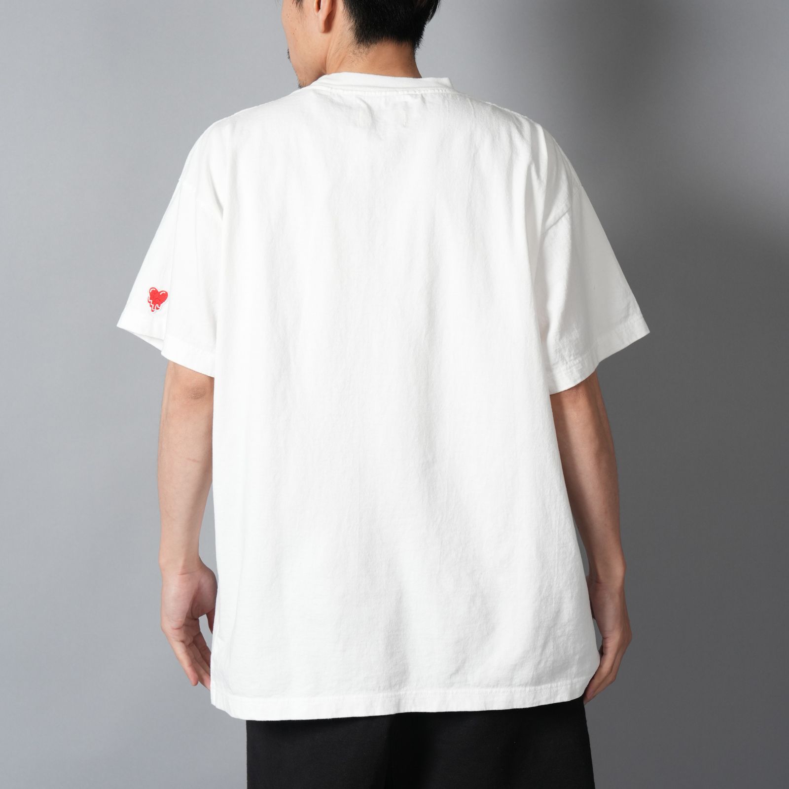 【残りわずか】【コラボ】EU-MK8-0000-C31 / EU DK MASK SS TEE / WHITE / Tシャツ (ホワイト)