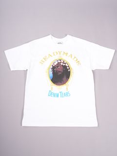 RE-DT-WH-00-00-12/COTTON WREATH T/WHT  / コットン リース Tシャツ (ホワイト)