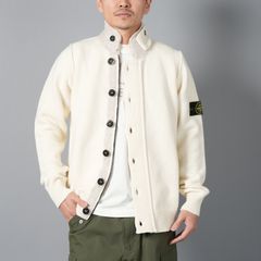 【ラスト1点】 Knit Cardigan  Lambs Wool / ニット カーディガン (ラムウール) / オフホワイト